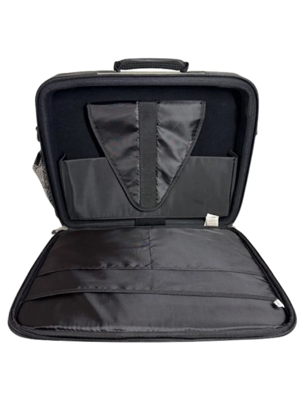 Dell Black & Gray Laptop Messenger Bag Briefcase Carrying Case
